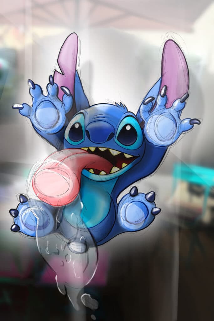 Crealab - Peinture Disney Stitch - Jocelyn Bouget