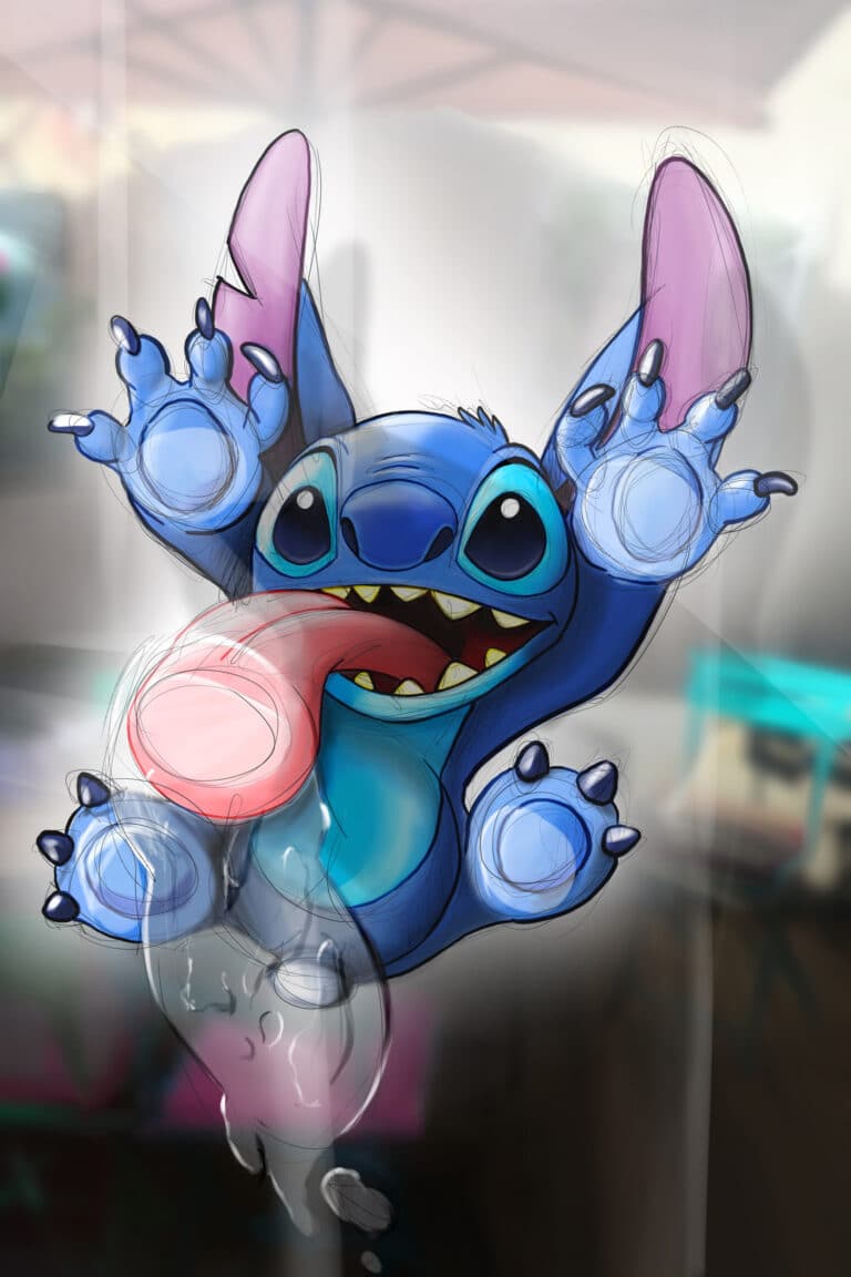 Crealab - Peinture Disney Stitch - Jocelyn Bouget