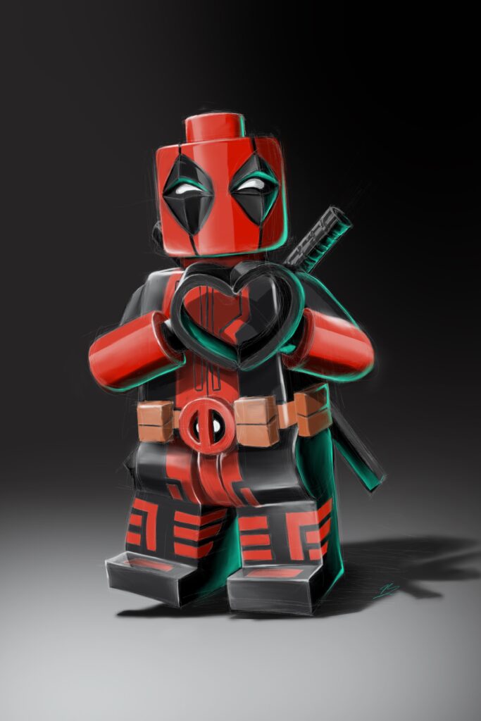 Crealab - Peinture Film et série LegoPool - Jocelyn Bouget