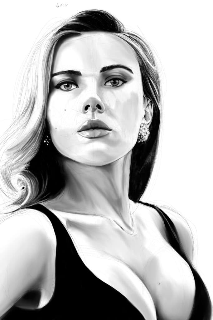 Crealab - Peinture Film et série Scarlett - Jocelyn Bouget