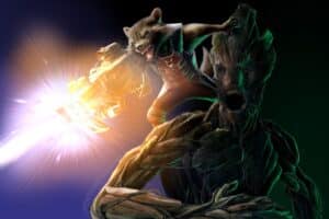 Crealab - Peinture Film et série Gardiens de la Galaxie - Jocelyn Bouget