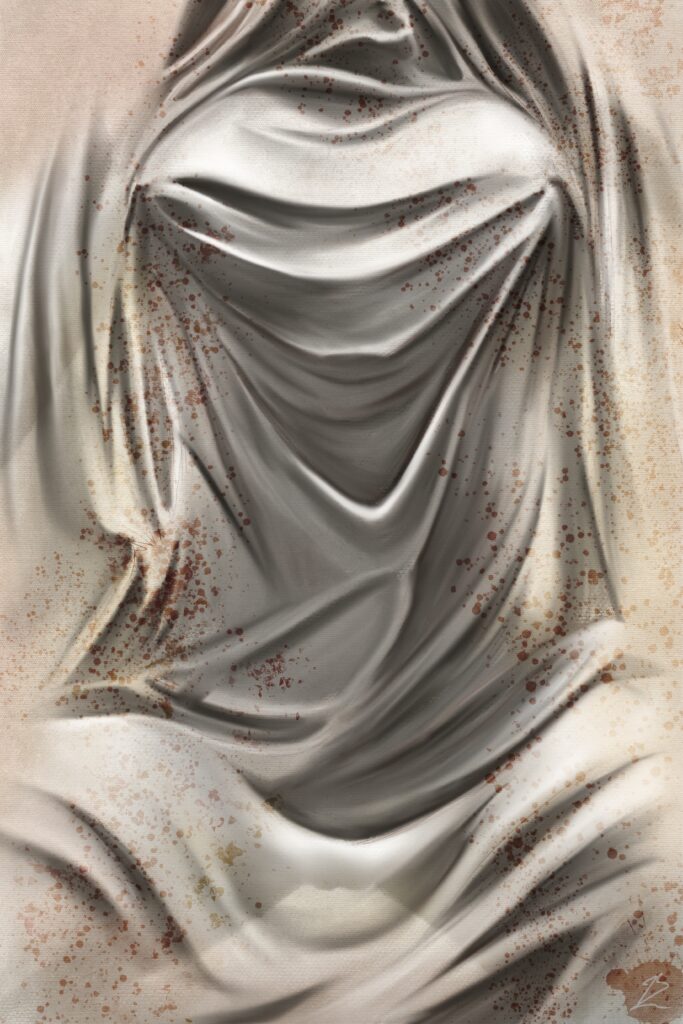 Crealab - Peinture Pin Up Drapé - Jocelyn Bouget