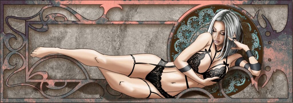 Crealab - Peinture Pin Up KatoPunk - Jocelyn Bouget