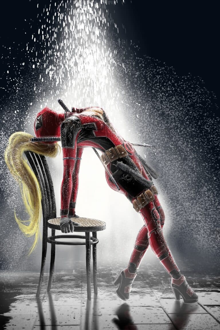 Crealab - Peinture Film et série Lady Deadpool - Jocelyn Bouget