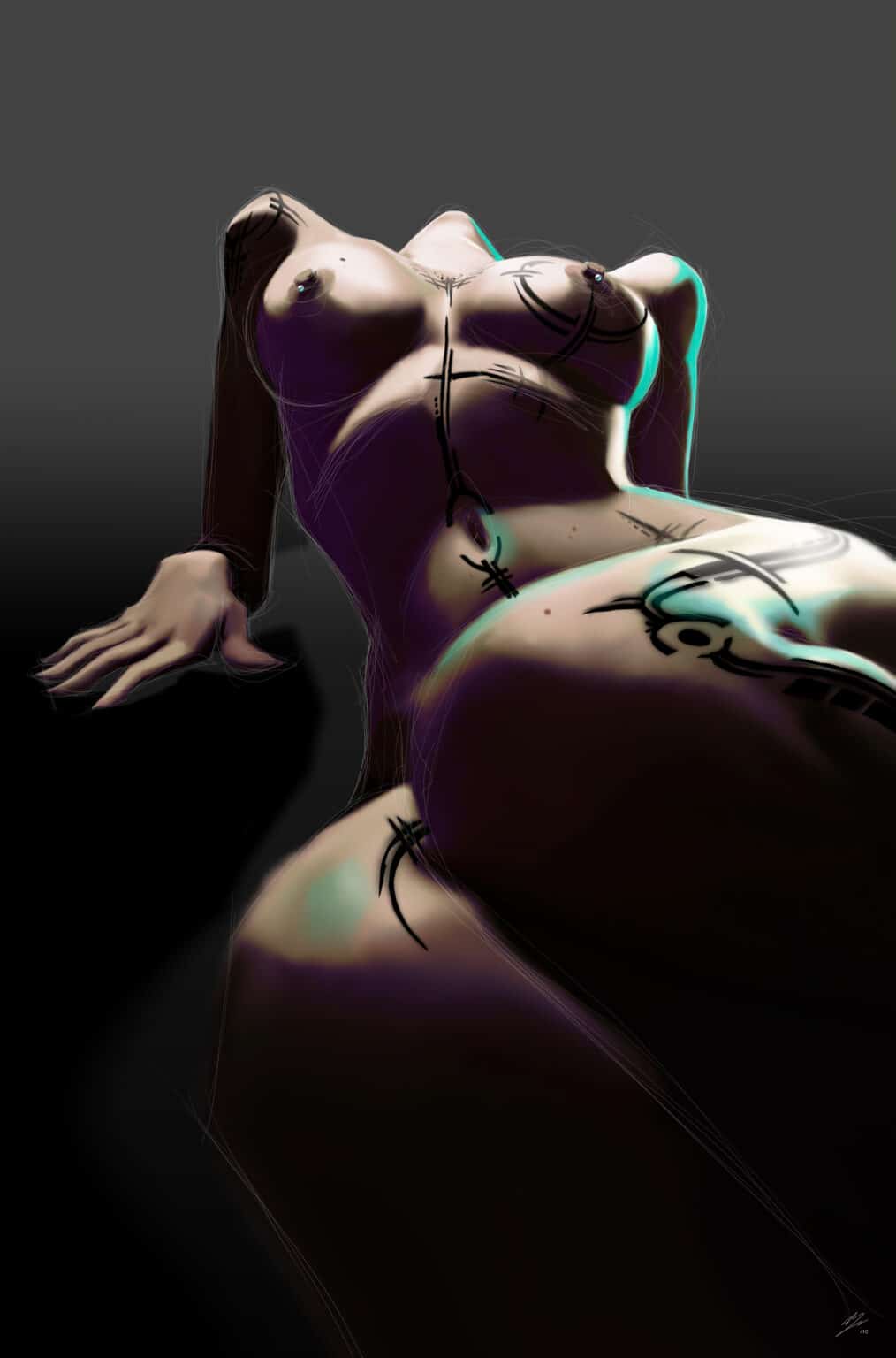 Crealab - Peinture Pin Up Deluxe - Jocelyn Bouget