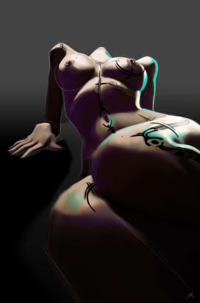 Crealab - Peinture Pin Up Deluxe - Jocelyn Bouget