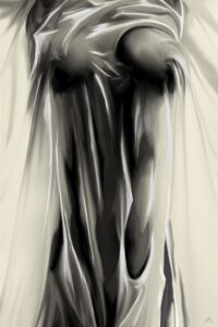 Crealab - Peinture Pin Up Drapé - Jocelyn Bouget