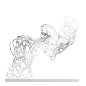 Crealab - Sculpture Buste de Femme Entrelas Chanel - Jocelyn Bouget