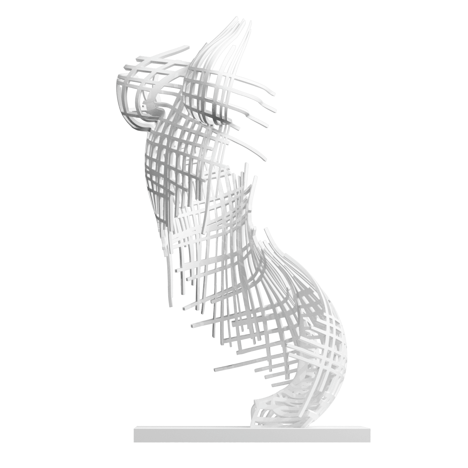 Crealab - Sculpture Buste de Femme Grid - Jocelyn Bouget