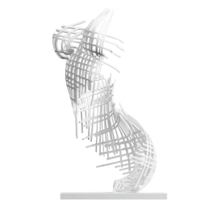 Crealab - Sculpture Buste de Femme Grid - Jocelyn Bouget