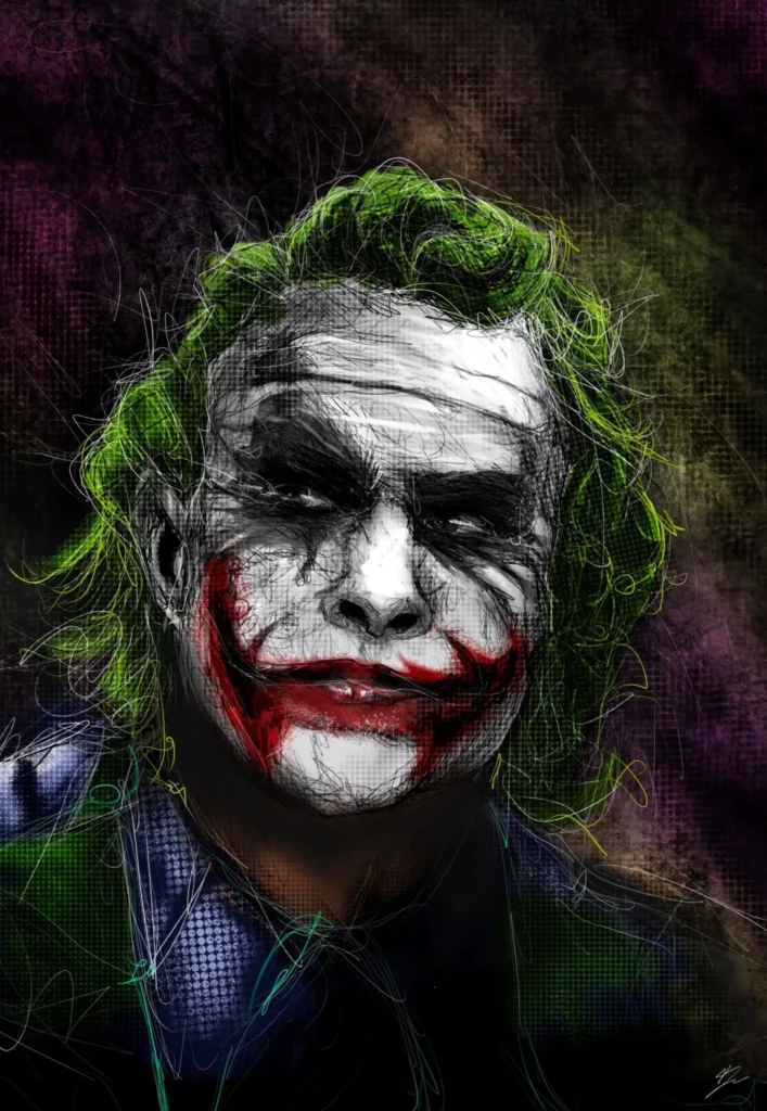 Crealab - Peinture Film et série Joker - Jocelyn Bouget