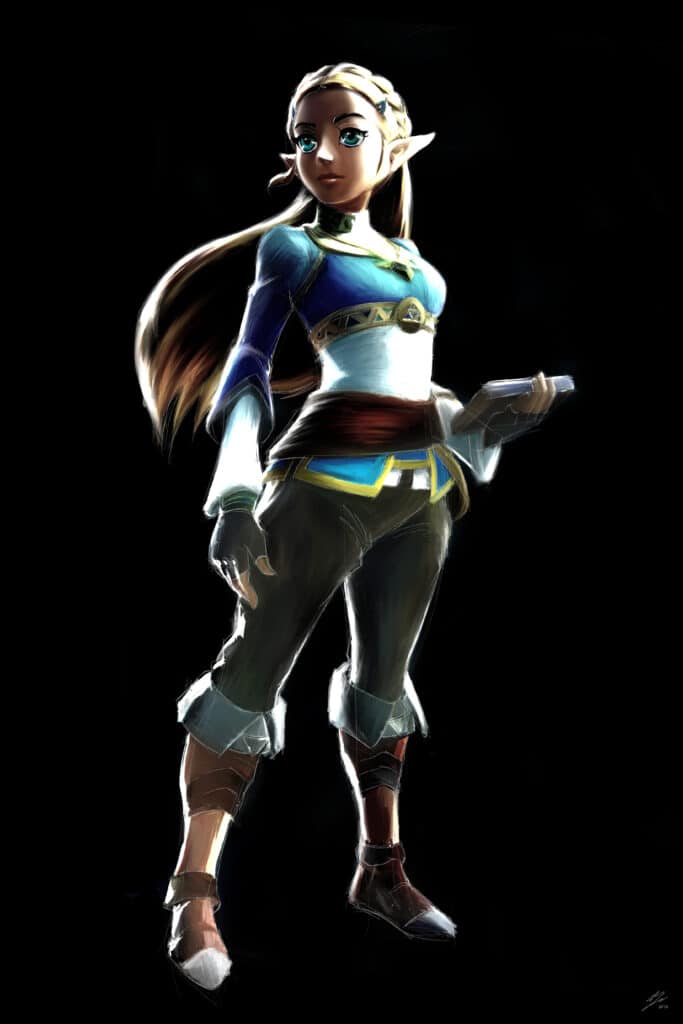 Crealab - Peinture Jeux Vidéos Zelda - Jocelyn Bouget