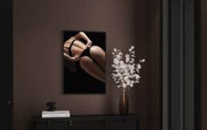 Crealab - Peinture Pin Up Demoiselle Black - Jocelyn Bouget