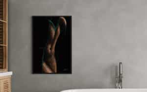 Crealab - Peinture Pin Up Bain - Jocelyn Bouget