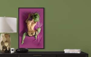 Crealab - Peinture Pin Up Cinderella - Jocelyn Bouget