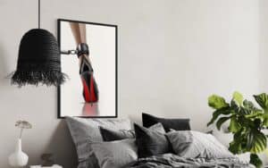 Crealab - Peinture Pin Up Louboutin - Jocelyn Bouget