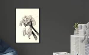 Crealab - Peinture Disney Simba - Jocelyn Bouget