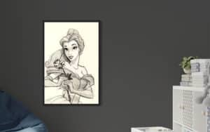 Crealab - Peinture Disney Belle - Jocelyn Bouget