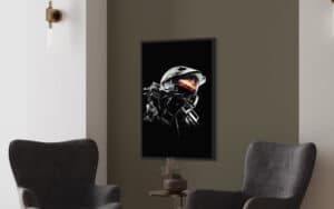 Crealab - Peinture Jeux Vidéos Master Chief - Jocelyn Bouget