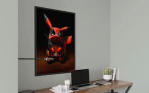 Crealab - Peinture Film et série PikaPool - Jocelyn Bouget