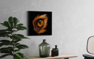 Crealab - Peinture Bestiaire eye Fox - Jocelyn Bouget