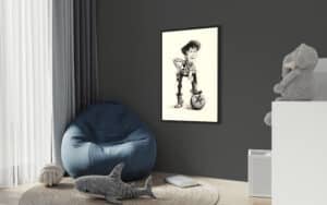 Crealab - Peinture Disney Woody - Jocelyn Bouget