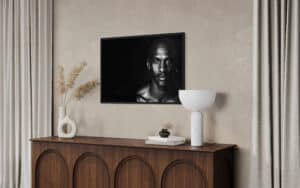 Crealab - Peinture Portrait Michael Jordan - Jocelyn Bouget