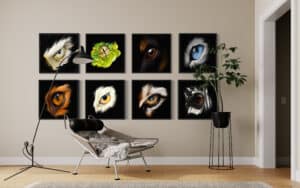 Crealab - Peinture Bestiaire eyes - Jocelyn Bouget