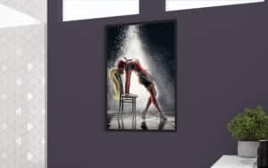 Crealab - Peinture Film et série Lady Deadpool - Jocelyn Bouget