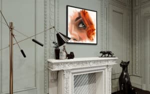 Crealab - Peinture Portrait serie Eyes - Jocelyn Bouget