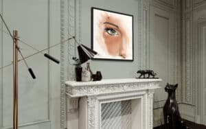 Crealab - Peinture Portrait serie Eyes - Jocelyn Bouget