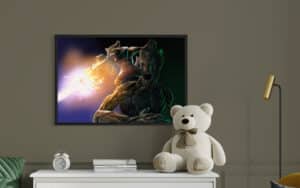 Crealab - Peinture Film et série Gardiens de la Galaxie - Jocelyn Bouget