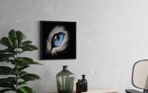 Crealab - Peinture Bestiaire eye Cat - Jocelyn Bouget