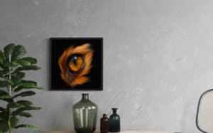 Crealab - Peinture Bestiaire eye Fox - Jocelyn Bouget