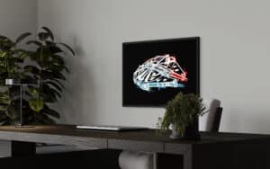 Crealab - Peinture Film et série faucon millenium - Jocelyn Bouget