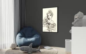 Crealab - Peinture Disney Belle - Jocelyn Bouget