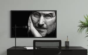 Crealab - Peinture Portrait Steave Jobs - Jocelyn Bouget