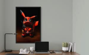 Crealab - Peinture Film et série PikaPool - Jocelyn Bouget