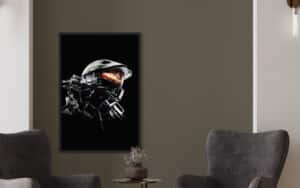 Crealab - Peinture Jeux Vidéos Master Chief - Jocelyn Bouget