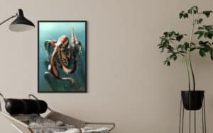 Crealab - Peinture Bestiaire Craken - Jocelyn Bouget