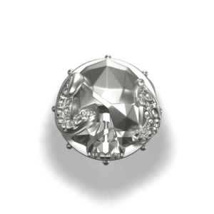 Crealab - Bijoux Chevalière Skull and bones - Jocelyn Bouget & Frederic Tomé