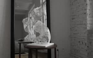 Crealab - Sculpture Buste de Femme Dentelles - Jocelyn Bouget