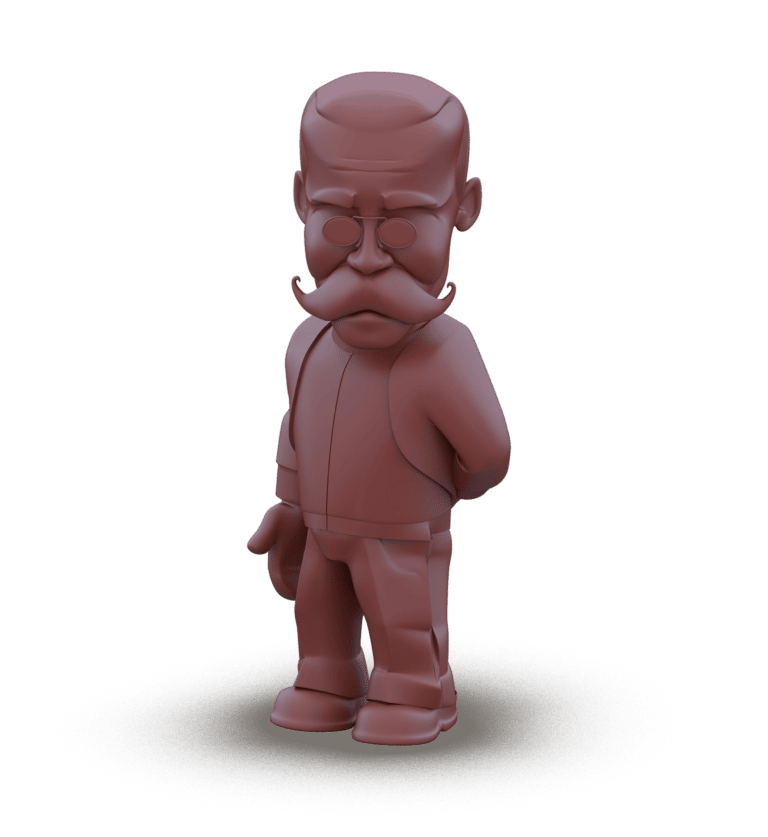 Crealab - 3D Personnage Caricature - Jocelyn Bouget