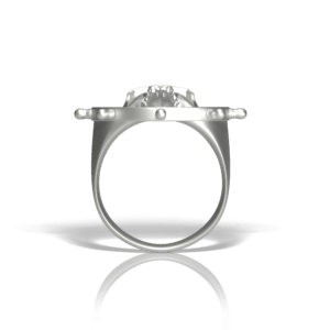 Crealab - Bijoux Chevalière Skull and bones - Jocelyn Bouget & Frederic Tomé