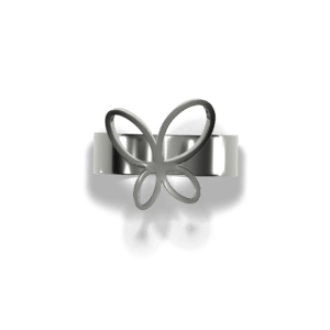 Crealab - Bijoux bague Papillon - Jocelyn Bouget